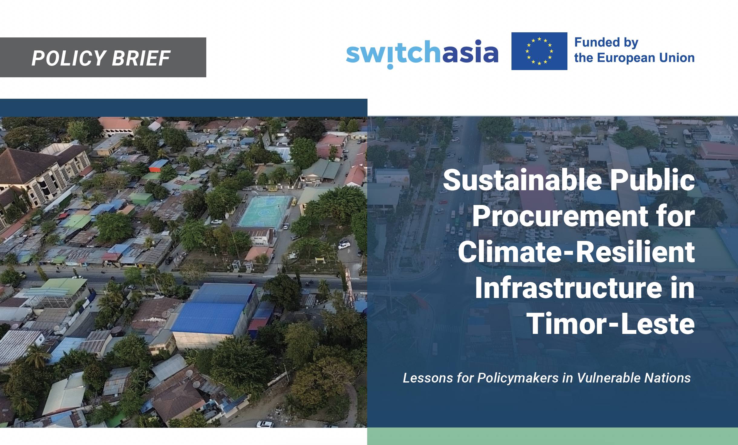 Sustainable Public Procurement for Climate-Resilient Infrastructure in Timor-Leste4406