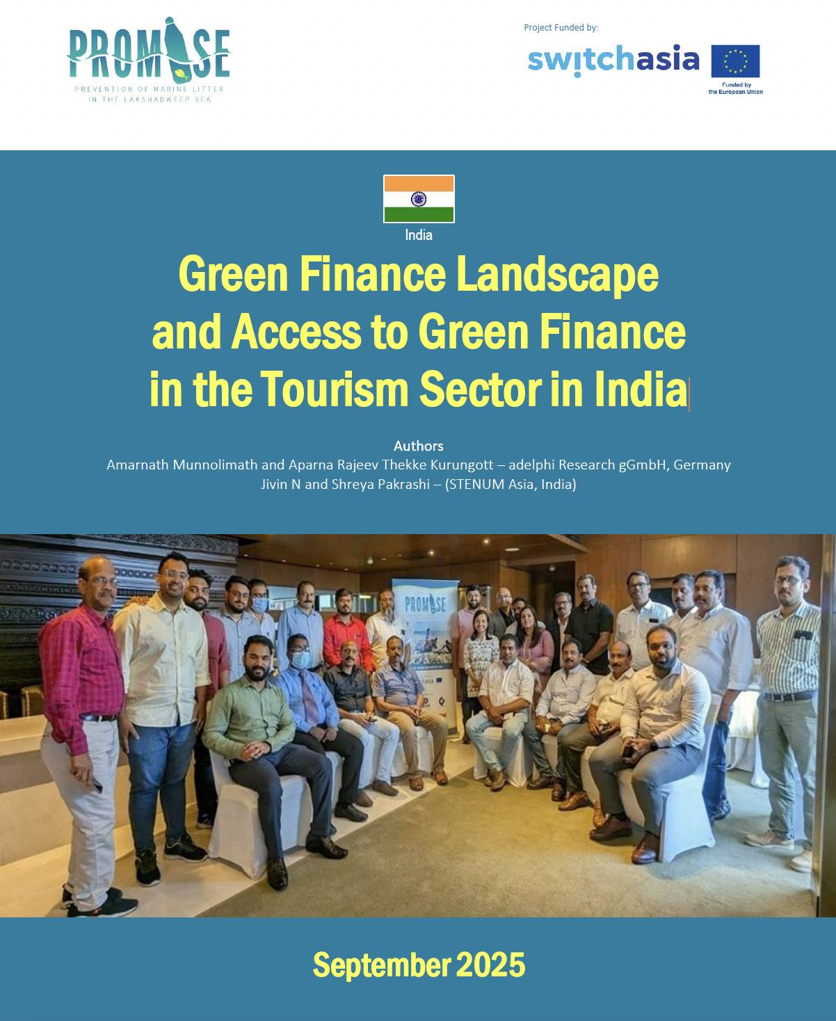 Green Finance Landscape and Access to Green Finance in the Tourism Sector in India