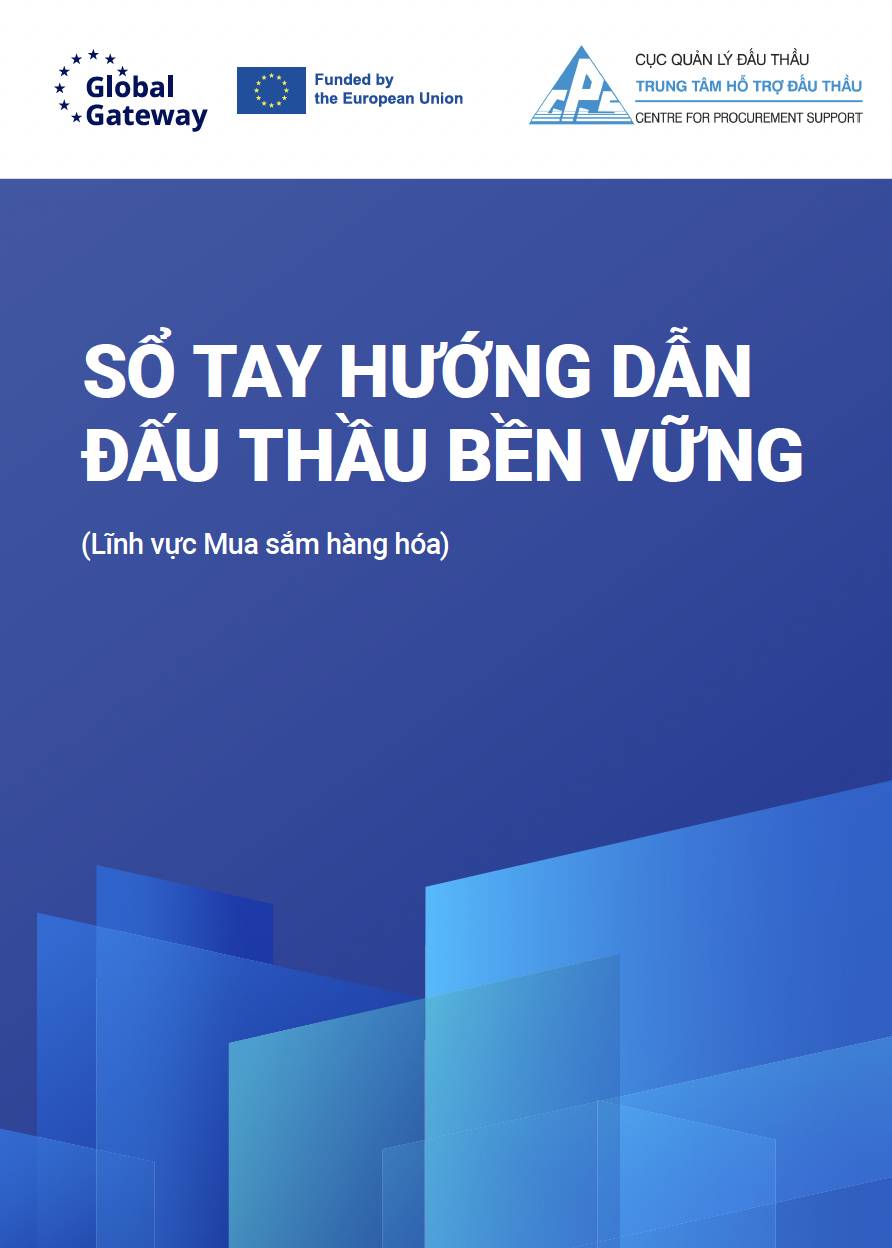 SỔ TAY HƯỚNG DẪN ĐẤU THẦU BỀN VỮNG