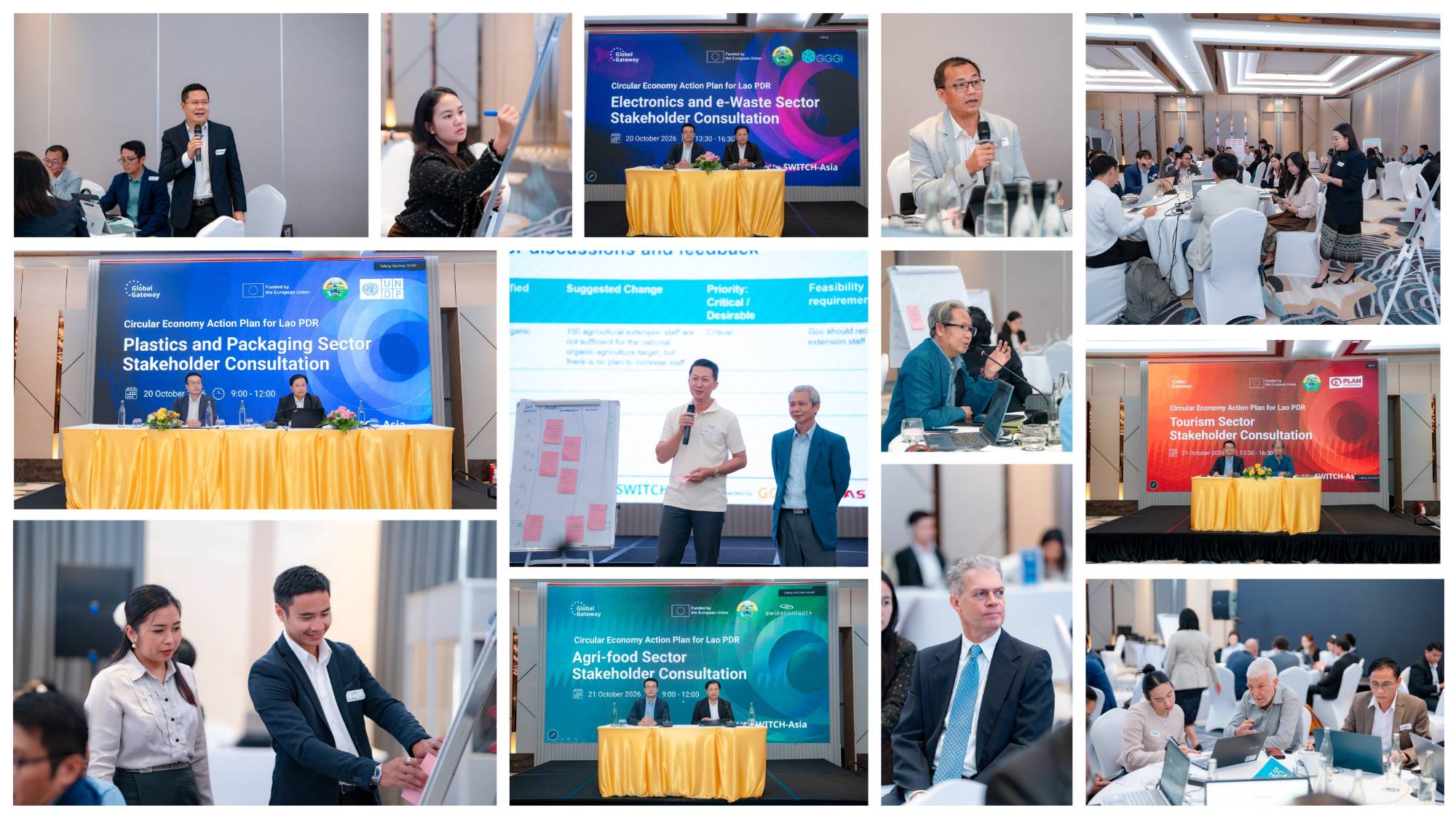 Sectoral Roundtables Advance Action Plans for Lao PDR’s Circular Economy